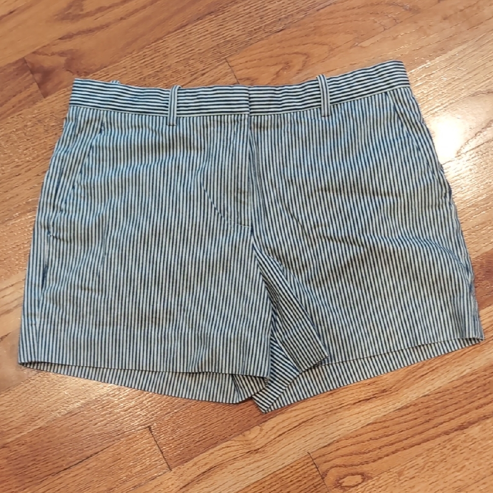 GAP Striped Tailored Shorts